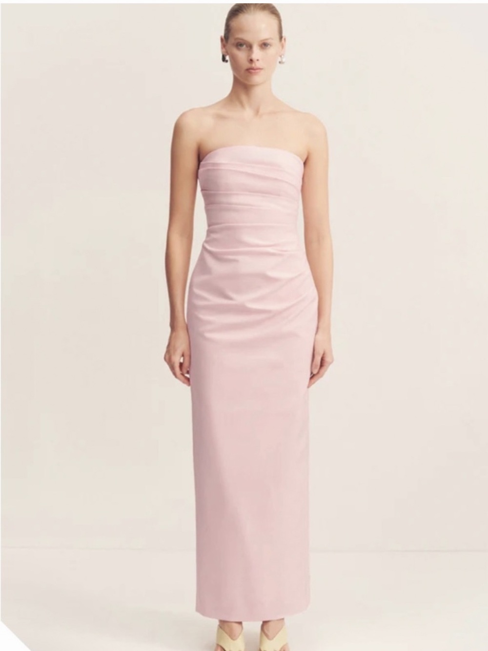 Shona Joy Pink Maxi Dress NWT